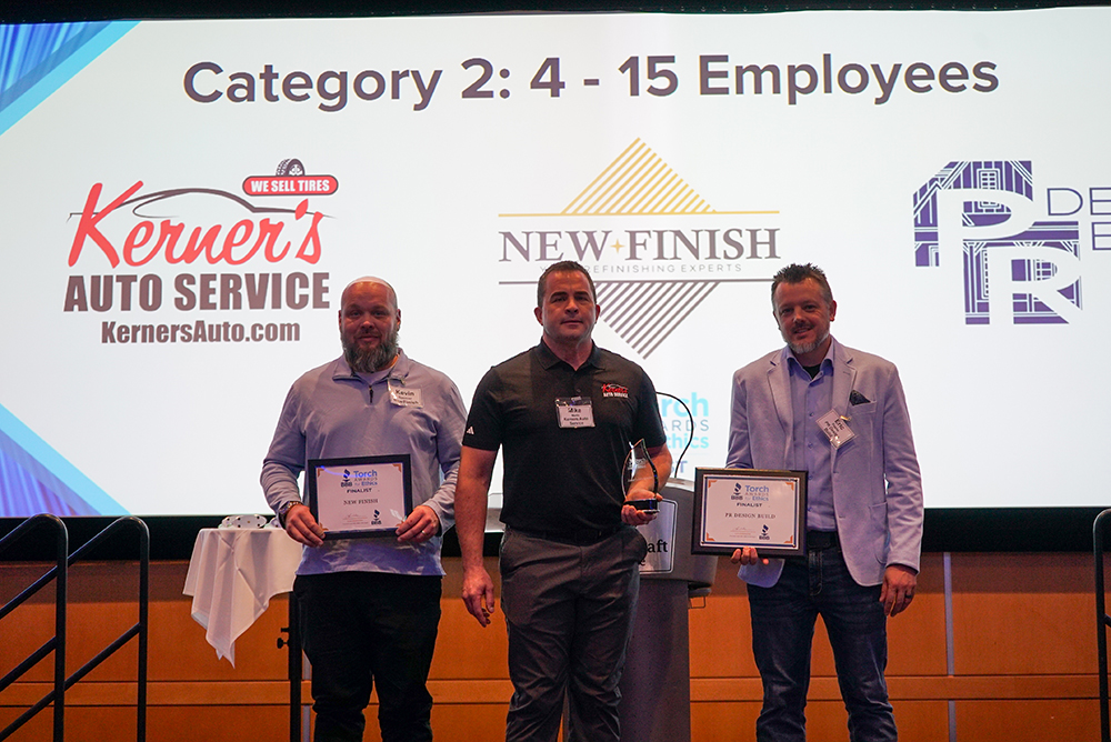 Award Received at Better Business Bureau of Michigan Award | Kerner's Auto Service